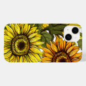 Schilderachtig Zonnebloem iPhone 14 15 16 slim ho Case-Mate iPhone Case (Achterkant (horizontaal))