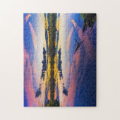 Schilderachtig Zonnemeer Refection Natuur Landscha Legpuzzel (Verticaal)