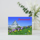 Schilderachtig Zwitserland Matterhorn Briefkaart (Staand voorkant)