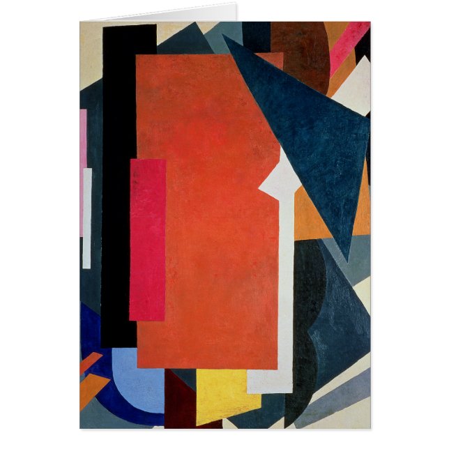 Schilderachtige Architectonics, 1916-17 (Voorkant)