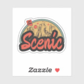 Schilderachtige, Arizona Sticker (Vel)