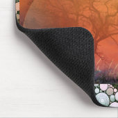 Schilderachtige bomen zijn gedichten die de aarde muismat (Hoek)