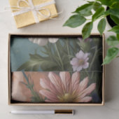 Schilderachtige Cosmos Bloemendecoupeer Tissuepapier (Geschenk)
