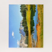 Schilderachtige Europa Alpen Dolomiet Legpuzzel (Verticaal)