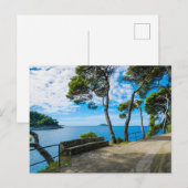 Schilderachtige foto van Cavtat, Kroatië, Briefkaart (Voorkant / Achterkant)