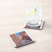 Schilderachtige Franse steegjes Bier Onderzetter (Rechterzijde)