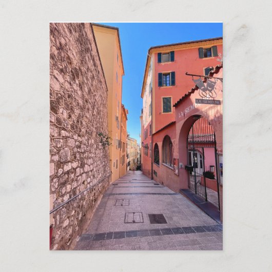 Schilderachtige Franse steegjes Briefkaart (Voorkant)