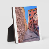 Schilderachtige Franse steegjes Fotoplaat (Voorkant)