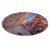 Schilderachtige Franse steegjes Snijplank (Hoek)