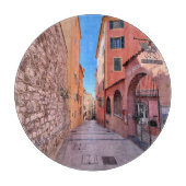 Schilderachtige Franse steegjes Snijplank (Voorkant)