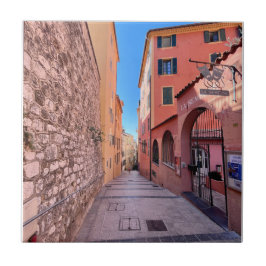 Schilderachtige Franse steegjes Tegeltje