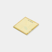 Schilderachtige Gele Landelijke Citroenschijf Post-it® Notes (Schuin)