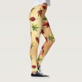 Schilderachtige Herfstbladeren Leggings (Rechts)