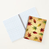 Schilderachtige Herfstbladeren Notitieboek (Binnen)