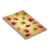 Schilderachtige Herfstbladeren Notitieboek (Rechterzijde)