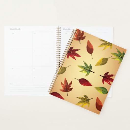 Schilderachtige Herfstbladeren Planner (Display)