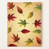 Schilderachtige Herfstbladeren Planner (Achterkant)