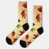 Schilderachtige Herfstbladeren Sokken (Links)