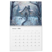 Schilderachtige huisjes in de Bossen Kalender (Jan 2026)