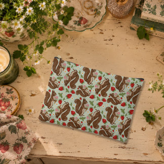 Schilderachtige IJs Squirrel Fantasievol Bos Etui