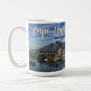 Schilderachtige Kaapstad koffie souvenir mok kop