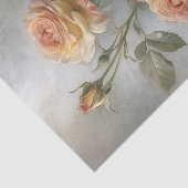 Schilderachtige Koraalroze Decoupage Tissuepapier (Detail)