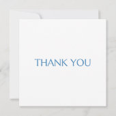 Schilderachtige Nantucket Waterverf Summer Cottage Bedankkaart (Achterkant)