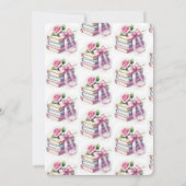 Schilderachtige nieuwe hoofdstuk bruids douche uit kaart (Achterkant)