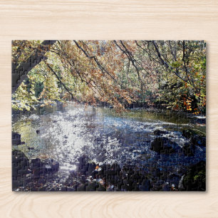 Schilderachtige rivier legpuzzel