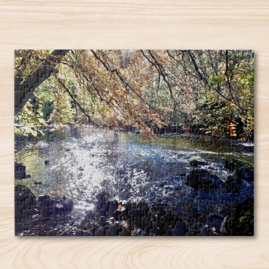 Schilderachtige rivier legpuzzel