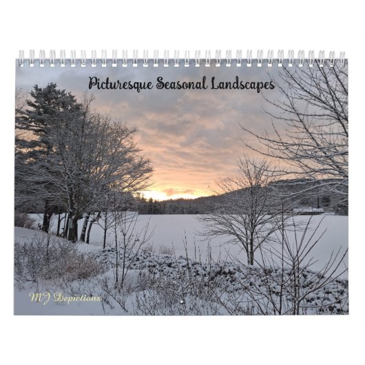 Schilderachtige Seizoenslandschappen Kalender (Hoes)