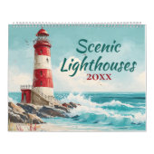 Schilderachtige Vuurtorens 2027 Kalender (Hoes)
