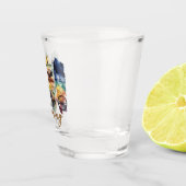 Schilderachtige Wyoming penseelstreken Shot Glas (Rechts)