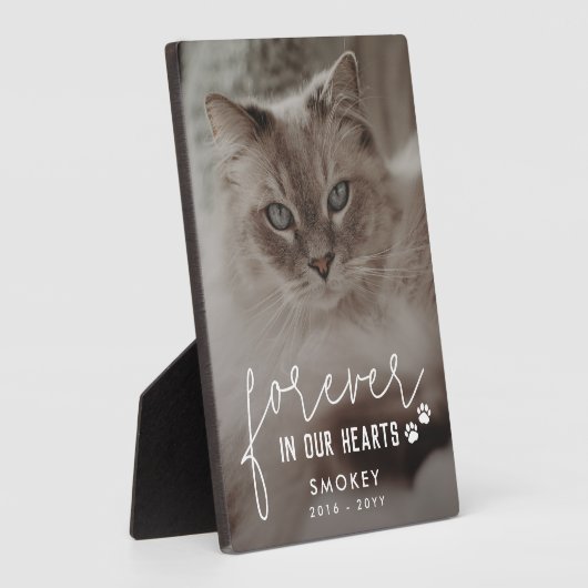 schilderafdrukken voor altijd in onze hartkletfoto fotoplaat (Zijkant)