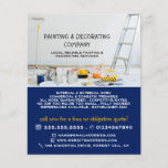 Schilderapparatuur, schilder- en decorator flyer<br><div class="desc">Schilderapparatuur,  schilder en decorator Adverteren brochure door de Visitekaartje winkel.</div>