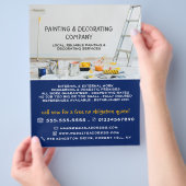 Schilderapparatuur, schilder- en decorator flyer (Hand)