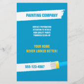 Schilderbedrijf/contractant flyer (Achterkant)