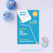 Schilderbedrijf/contractant flyer (Enkel)