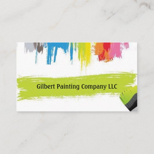 Schilderbedrijf Visitekaartje (Achterkant)