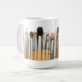 Schilderborstels Koffiemok (Voorkant links)