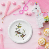 Schilderd door Audubon Papieren Bordje (Feest)