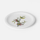 Schilderd door Audubon Papieren Bordje (Gekanteld)