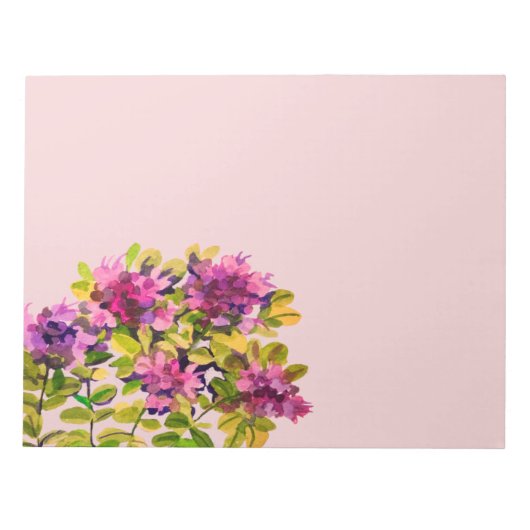 Schilderd met waterverf notitieblok (Voorkant)