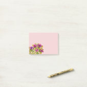 Schilderd met waterverven post-it® notes (Op bureau)