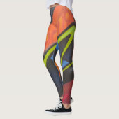 Schilderd op tanden door TRICKSTER REX Leggings (Links)