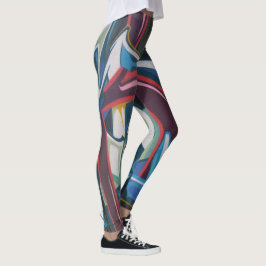 Schilderd op tanden door TRICKSTER REX Leggings