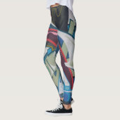 Schilderd op tanden door TRICKSTER REX Leggings (Links)
