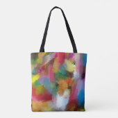 Schilderd op tote bag (Achterkant)