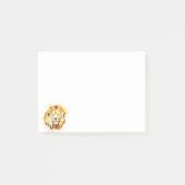 Schilderd portret van leeuw post-it® notes (Voorkant)