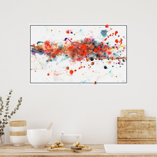 Schilderd Poster (Keuken)